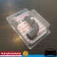 RACEWORKS Fuel Oil E85 Push Lock Hose End AN10 10AN 90deg