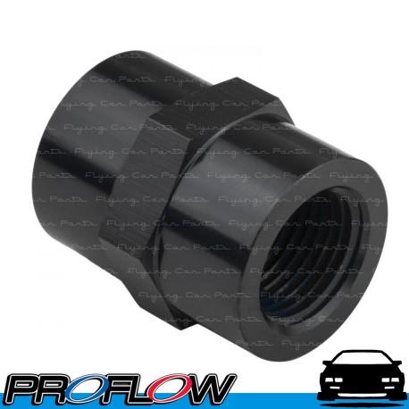 Female Coupler 1" NPT Black