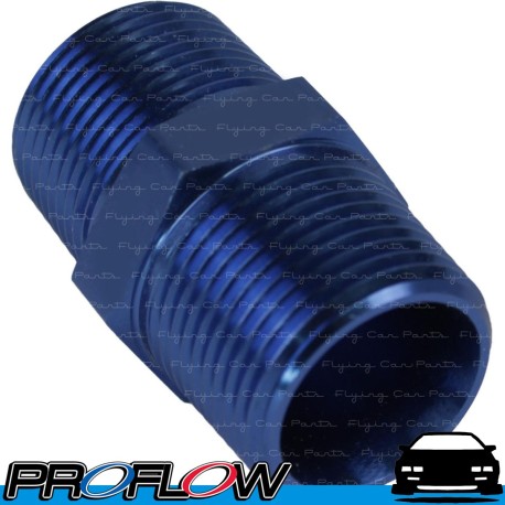 Male Coupler 3/4" NPT Blue