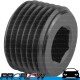 Port Socket Blanking Plug Block Off 1" NPT Black