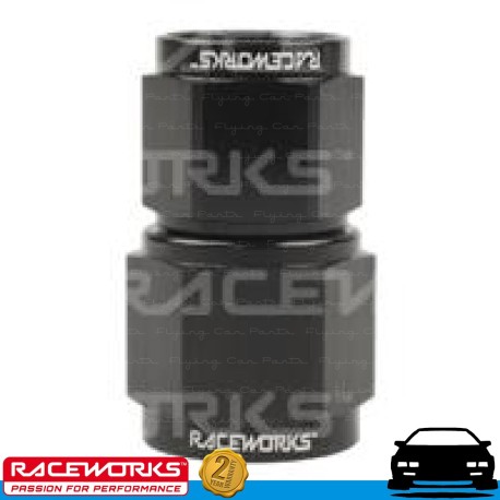 RACEWORKS Female to Female Swivel Stepped AN6 6AN to AN8 8AN Straight Fuel Oil