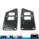 CNC Aluminium LS V8 Conversion Bolt In Engine Mounts Powder Coated Black