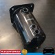 RACEWORKS 1.5L Surge Tank AN8 8AN Single Outlet Black Fuel Oil E85 Diesel