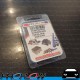 PROFLOW Y Block Adapter AN -10 (AN10) Female Swivel to 2 x AN -6 (AN6) Male Blue