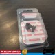 RACEWORKS Aluminium P-Clamp P-Clip ID 6.4mm Fuel Oil E85 Diesel
