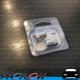 PROFLOW 2 x Male Tube Nuts Stainless Steel 7/16" x 24 for 3/16" Pipe
