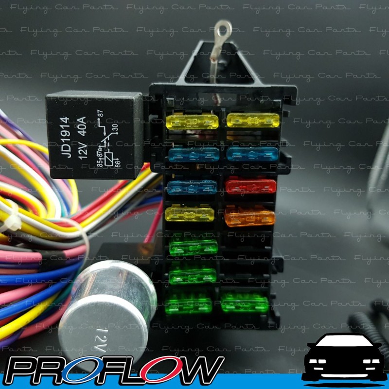 Universal Wiring Harness with Fusebox: A Guide for Beginners – Moo Wiring