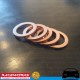 RACEWORKS 5 x Copper Washers ID 14mm OD 20mm 1.5mm Thick