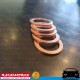 RACEWORKS 5 x Copper Washers ID 14mm OD 20mm 1.5mm Thick