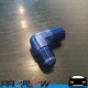 PROFLOW Male Fitting AN -8 (AN8) To 1/2" NPT 90 Degree Blue