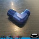 PROFLOW Male Fitting AN -8 (AN8) To 1/2" NPT 90 Degree Blue