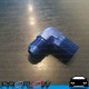 PROFLOW Male Fitting AN -8 (AN8) To 1/2" NPT 90 Degree Blue