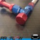 PROFLOW Holley 4150 Carburettor Fuel Line Kit AN -8 (AN8) 241mm Red / Blue