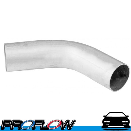 PROFLOW Aluminium Intake Intercooler Tubing Pipe 3" 60 Degree Elbow