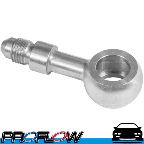 PROFLOW PROFLOW Stainless Steel Straight 10mm Banjo to Male AN -3 (3AN) Brakes