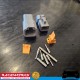 RACEWORKS Deutsch DTP 4 Way 25A Pins Connector Kit 12v Loom Wiring Electrical