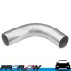 PROFLOW Aluminium Intake Intercooler Tubing Pipe 3.50" 90 Degree Elbow
