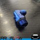 PROFLOW Male Flare AN8 8AN 90 Degree to AN10 10AN ORB Swivel Fitting Blue