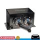RACEWORKS 3L Surge Tank Kit Black suit Twin Bosch 044 Fuel Pump E85