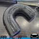 PROFLOW Silicone Hose Elbow Black 180 Degree 4"