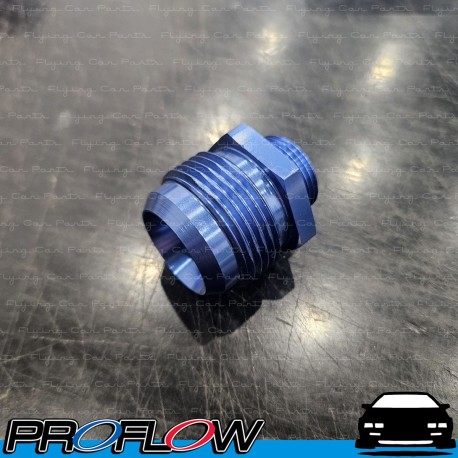 PROFLOW Male Metric M22x1.5 To Male AN -16 (16AN) Fitting Adapter Blue