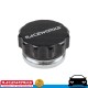 RACEWORKS Weld On Aluminum Filler w/ Black Female Cap 2" Fuel Oil E85 Diesel