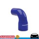 Silicone Intercooler Air Hose 90deg Reducer 3" to 4" (76-102mm) Blue