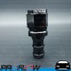 PROFLOW 400 Series Straight Hose End Fitting Black Push On  AN -10 (AN10)