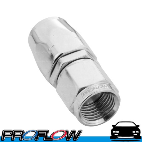 PROFLOW 500 Series Straight Hose End Fitting Polished Cutter  AN -8 (AN8)