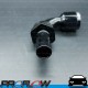 PROFLOW 600 Series Crimp Hose Ends Fitting 90 Degree Black  AN -10 (AN10)