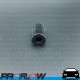 PROFLOW 6 x Silicone Vacuum Port Block Off Caps 3/16" Black