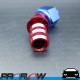 PROFLOW 510 Series 45 Degree Hose End Fitting Blue/Red Push On AN -12 (AN12)