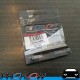 PROFLOW Male Straight Fitting AN -4 (AN4) to AN -4 (AN4) ORB O-Ring Port Black