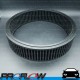 PROFLOW Flow Top Air Filter Cleaner 14" x 3" Washable Reusable Recessed Base Blk