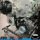 PROFLOW GM LS Alternator Mount & Idler Pulley Bracket Black