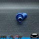 PROFLOW 3/8" Barb to 3/8" NPT Adaptor Fitting Blue 45 Degree