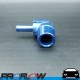 PROFLOW 90 Degree 3/8" Barb To 1/2" NPT Fitting Adaptor Blue