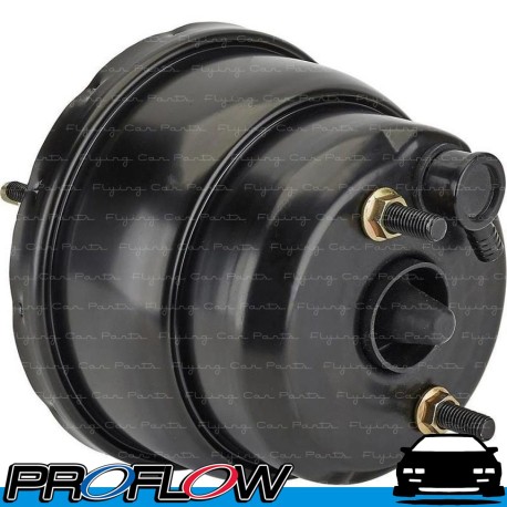 PROFLOW Brake Booster 7" Dual Diaphragm Black