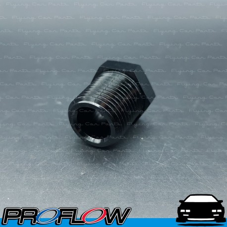 PROFLOW Male To Female NPT Reducer Adaptor 1/2" to 3/8" Black