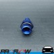 PROFLOW Male AN -6 (AN6) ORB O-Ring Port To 5/16" Barb Adaptor Fitting Blue