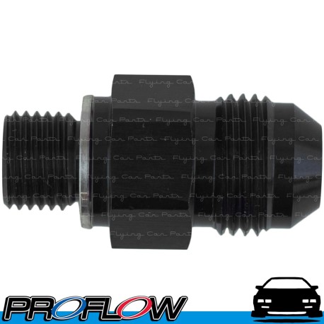 PROFLOW 1/4" NPSM To AN -6 (AN6) Straight Black