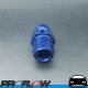 PROFLOW Male 1/2" NPT To AN -10 (AN10) Fitting Adapter With 1/8" NPT Port Blue