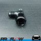 PROFLOW AN -6 (6AN) Female To Male Swivel Tee On Run Fitting Adapter Black